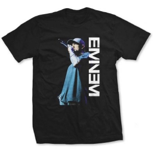 Eminem - Unisex T-Shirt: Mic. Pose (Medium) in the group OTHER / MK Test 6 at Bengans Skivbutik AB (4400597)