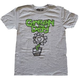 Green Day - Unisex T-Shirt: Flower Pot (Large) in the group OTHER / MK Test 6 at Bengans Skivbutik AB (4400618)