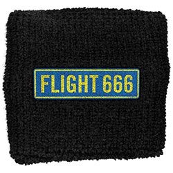 Iron Maiden - Fabric Wristband: Flight 666 (Retail Pac in the group OTHER / MK Test 7 at Bengans Skivbutik AB (4400757)