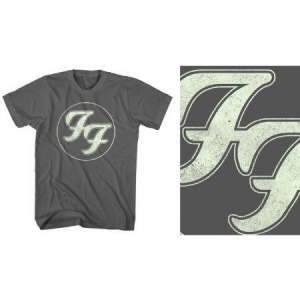 Foo Fighters - Unisex T-Shirt: Gold FF Logo (Small) in the group OTHER / MK Test 6 at Bengans Skivbutik AB (4400891)