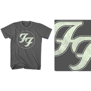 Foo Fighters - Unisex T-Shirt: Gold FF Logo (Medium) in the group OTHER /  /  at Bengans Skivbutik AB (4400892)