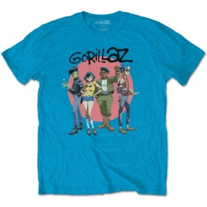 Gorillaz - Unisex T-Shirt: Group Circle Rise (XX-Large) in the group OTHER / MK Test 6 at Bengans Skivbutik AB (4400912)