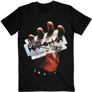 Judas Priest - Unisex T-Shirt: British Steel (Medium) in the group OTHER / MK Test 6 at Bengans Skivbutik AB (4400976)