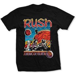 Rush - Unisex T-Shirt: US Tour 1978 (X-Large) in the group OTHER / MK Test 6 at Bengans Skivbutik AB (4401029)