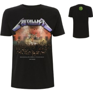 Metallica - Unisex T-Shirt: Stockholm '86. (Back Print) (X-Large) in the group OTHER / MK Test 6 at Bengans Skivbutik AB (4401041)