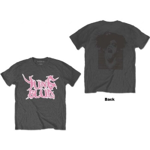 Yungblud - Unisex T-Shirt: DEADHAPPY Pink (Back Print) (Medium) in the group OTHER / MK Test 6 at Bengans Skivbutik AB (4401110)