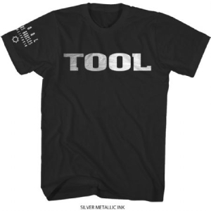 Tool - Unisex T-Shirt: Metallic Silver Logo (Sleeve Print) (Medium) in the group OTHER / MK Test 6 at Bengans Skivbutik AB (4401113)