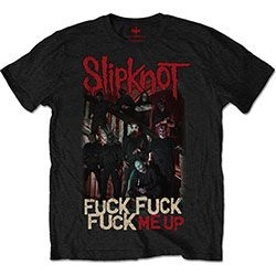 Slipknot - Unisex T-Shirt: Fuck Me Up (Medium) in the group OTHER / MK Test 6 at Bengans Skivbutik AB (4401174)