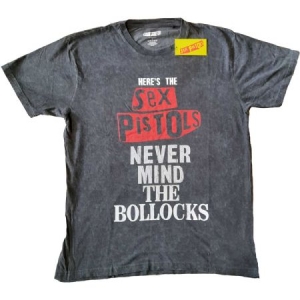 The Sex Pistols - Unisex T-Shirt: NMTB Distressed (Wash Collection) (Large) in the group OTHER / MK Test 6 at Bengans Skivbutik AB (4401225)
