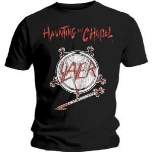 Slayer - Unisex T-Shirt: Haunting the Chapel (Large) in the group OTHER / MK Test 6 at Bengans Skivbutik AB (4401236)
