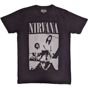 Nirvana - Unisex T-Shirt: Sitting (Distressed) (Small) in the group OTHER / MK Test 6 at Bengans Skivbutik AB (4401294)