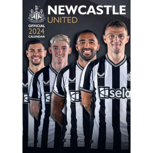 Newcastle United Fc - Newcastle United Fc 2024 A3 Calendar in the group OTHER / MK Test 7 at Bengans Skivbutik AB (4406399)