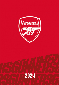 Arsenal Fc - Arsenal Fc 2024 A5 Diary in the group OTHER / MK Test 7 at Bengans Skivbutik AB (4406433)