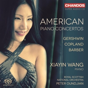 Gershwin / Copland / Barber - American Piano Concertos in the group MUSIK / SACD / Klassiskt at Bengans Skivbutik AB (483156)