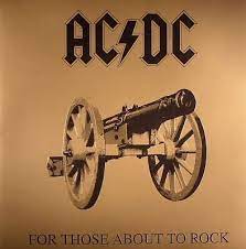 Ac/Dc - For Those About To Rock We Salute You in the group OTHER / MK Test 9 LP at Bengans Skivbutik AB (495558)