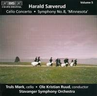 Saeverud Harald - Symphonie 8, Cello Concerto in the group OUR PICKS / Christmas gift tip CD at Bengans Skivbutik AB (502511)