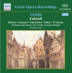 Verdi Giuseppe - Falstaff in the group OUR PICKS / Christmas gift tip CD at Bengans Skivbutik AB (507528)