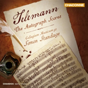 Telemann - The Autograph Scores in the group OUR PICKS / Christmas gift tip CD at Bengans Skivbutik AB (508305)