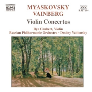 Vainberg/Miaskovsky - Violin Concertos in the group OUR PICKS / Christmas gift tip CD at Bengans Skivbutik AB (509344)