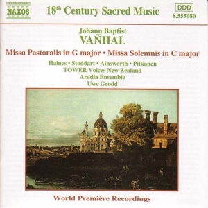 Vanhal Johann Baptist - Missa Pastoralis in the group CD / Klassiskt at Bengans Skivbutik AB (513252)