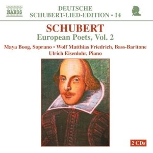 Schubert Franz - Lieder/ European Poe in the group OUR PICKS / Christmas gift tip CD at Bengans Skivbutik AB (522064)