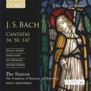 Bach J S - Cantatas 34, 50, 147 in the group Externt_Lager /  at Bengans Skivbutik AB (531497)