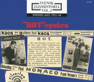 Blandade Artister - Svensk Jazzhistoria Vol 2 Hot-Epoke in the group CD / Jazz at Bengans Skivbutik AB (536526)