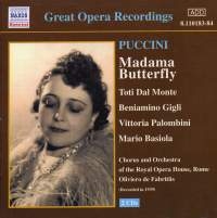 Puccini Giacomo - Madama Butterfly in the group OUR PICKS / Christmas gift tip CD at Bengans Skivbutik AB (537305)