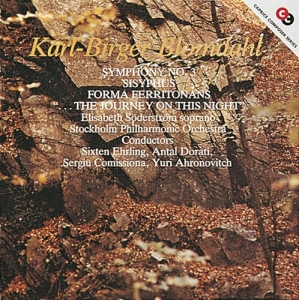 Blomdahl Karl-Birger - Symfoni Nr 3 in the group OUR PICKS / Christmas gift tip CD at Bengans Skivbutik AB (544885)