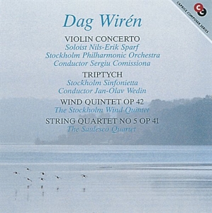 Wiren Dag - Violin Concerto Triptych Wind Quint in the group OUR PICKS / Christmas gift tip CD at Bengans Skivbutik AB (544918)