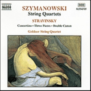 Szymanowski/Stravinsky - String Quartets 1& 2 in the group OUR PICKS / Christmas gift tip CD at Bengans Skivbutik AB (548998)