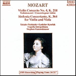 Mozart Wolfgang Amadeus - Violin Concerto 4 in the group OUR PICKS / Christmas gift tip CD at Bengans Skivbutik AB (550046)