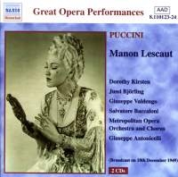 Puccini Giacomo - Manon Lescaut in the group OUR PICKS / Christmas gift tip CD at Bengans Skivbutik AB (5503129)