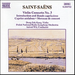 Saint-Saens Camille - Violin Concerto No 3 in the group OUR PICKS / Christmas gift tip CD at Bengans Skivbutik AB (5503223)