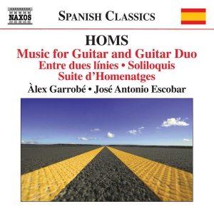 Homs Joaquim - Music For Guitar And Guitar Duo in the group CD / Klassiskt at Bengans Skivbutik AB (5503263)