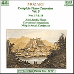 Mozart Wolfgang Amadeus - Complete Piano Concertos Vol 5 in the group CD / Klassiskt at Bengans Skivbutik AB (5503751)