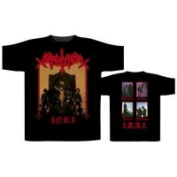 Sarcofago - T/S I.N.R.I. Cover (S) in the group MERCHANDISE / T-shirt / Hårdrock at Bengans Skivbutik AB (5506451)