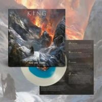 King - Fury And Death (Blue/White Vinyl Lp in the group VINYL / Hårdrock at Bengans Skivbutik AB (5506602)