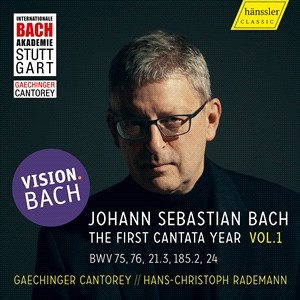 Gaechinger Cantorey Natasha Schnur - J. S. Bach: The First Cantata Year in the group Externt_Lager /  at Bengans Skivbutik AB (5507189)