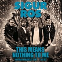 Sigur Ros - This Means Nothing To Me (2 Cd) in the group CD at Bengans Skivbutik AB (5508303)