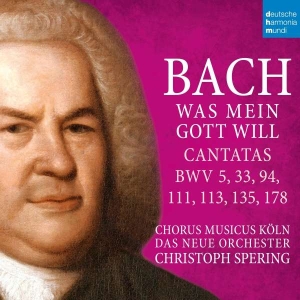 Spering Christoph - Bach: Was Mein Gott Will - Cantatas Bwv 5, 33, 94, 111, 113, 135, 178 in the group CD / Klassiskt at Bengans Skivbutik AB (5508857)