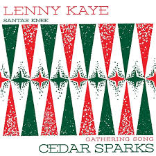 KayeLenny & Cedar Sparks - Holiday Split 7 Inch (Red 7Inch) (Rsd) in the group OTHER / -Start RSD at Bengans Skivbutik AB (5509586)