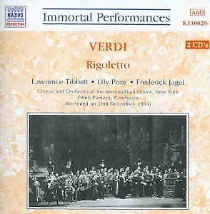 Verdi Giuseppe - Verdi:Rigoletto in the group OUR PICKS / Christmas gift tip CD at Bengans Skivbutik AB (5510027)