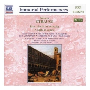 Strauss Johann - Strauss:A Night In Venice in the group OUR PICKS / Christmas gift tip CD at Bengans Skivbutik AB (5510030)