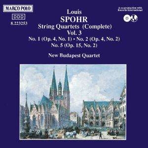 Spohr Louis - String Quartet Op4 1 2/Op15 2 in the group OUR PICKS / Christmas gift tip CD at Bengans Skivbutik AB (5510094)