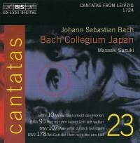 Bach Johann Sebastian - Bach Cantatas Vol 23 in the group OUR PICKS / Christmas gift tip CD at Bengans Skivbutik AB (551109)