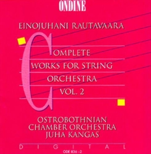 Rautavaara Einojuhani - Works For String Orchestra Vol 2/2 in the group OUR PICKS / Christmas gift tip CD at Bengans Skivbutik AB (5511200)