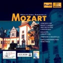 Mozart - Concerto For Basset Clarinet in the group OUR PICKS / Christmas gift tip CD at Bengans Skivbutik AB (5511454)