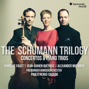 Isabelle Faust & Jean-Guihen Queyras & Alexander Melnikov & Pablo Heras-Casado - The Schumann Trilogy: Concertos & Piano Trios in the group OUR PICKS / Friday Releases / Friday the 26th Jan 24 at Bengans Skivbutik AB (5512147)