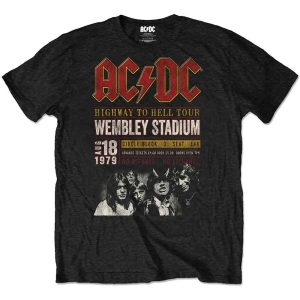 Ac/Dc - Wembley '79 Uni Bl Eco    in the group MERCH / Minsishops-merch / Ac/Dc at Bengans Skivbutik AB (5516035r)